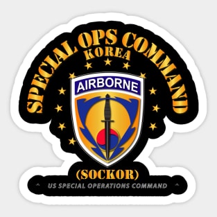 Special Operations Command, Korea Sticker